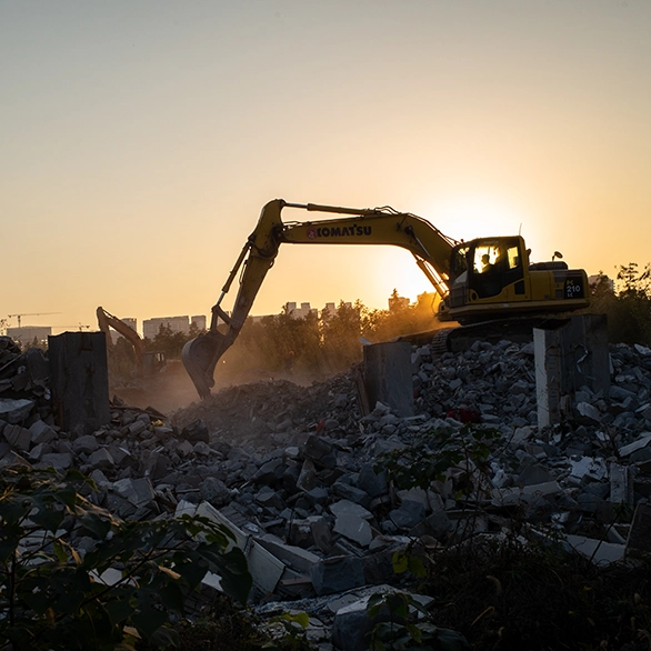 Demolition services in the New Orleans area by Caveman Demolition Contractors.