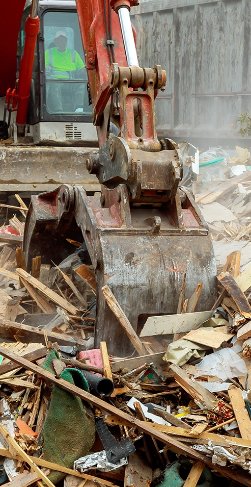 residential demolition in New Orleans by Caveman Demolition contractors