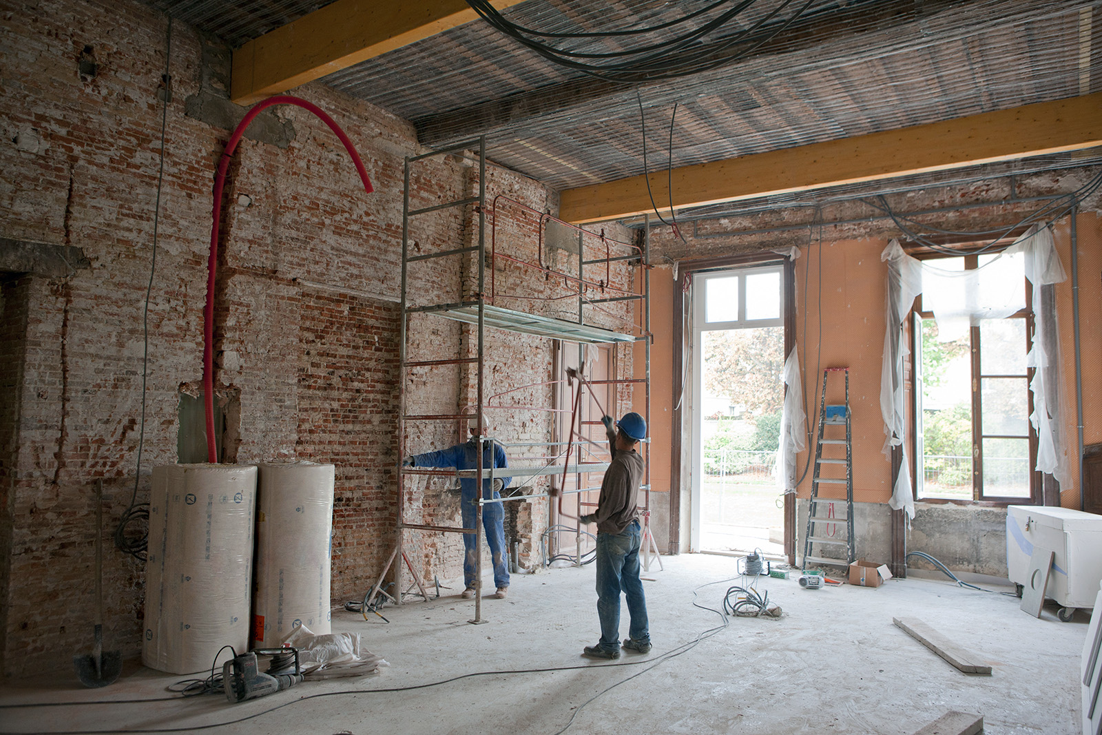 renovating an old New Orleans home with asbestos